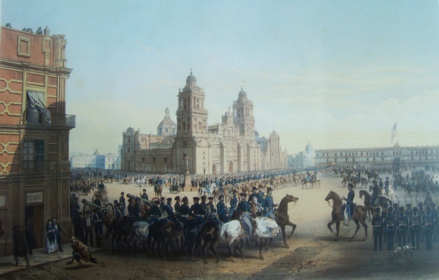 El ejercito de Estados Unidos ocupa la Ciudad de México