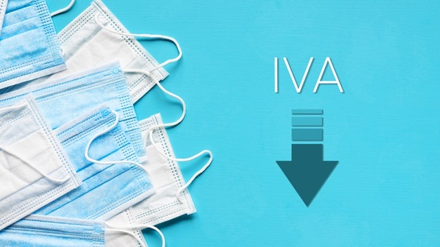 Reducción del Iva en Mascarillas