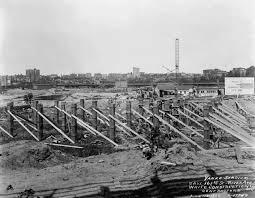 Construction on Yankees Stadium