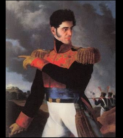 Establecimiento del régimen centralista a mano de antonio López de Santa Anna