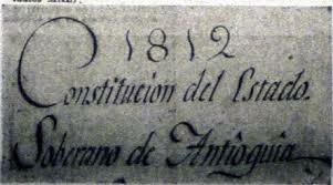 Constitución del Estado de Antioquia - En Rionegro
