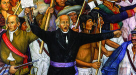 Timeline:  Los problemas económicos, políticos y sociales para la organización del Estado nacional