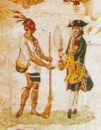 The British make Peace with the Cherokee.