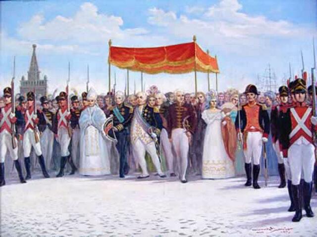 Chegada da Família Real ao Brasil.