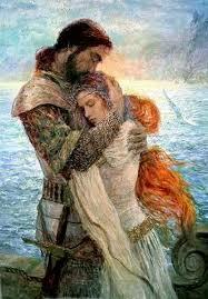 Jimena y el cid despiden a sus hijas