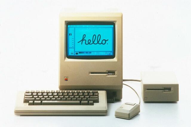 Lanzamiento del Macintoch de Apple