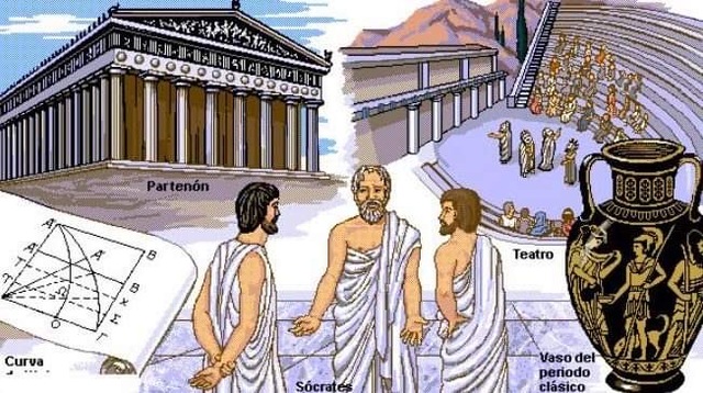 Antigua escuela griega