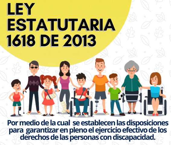 LEY 1618 DE 2013
