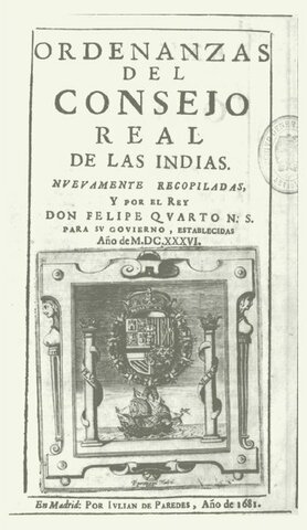 Ordenanzas de las indias
