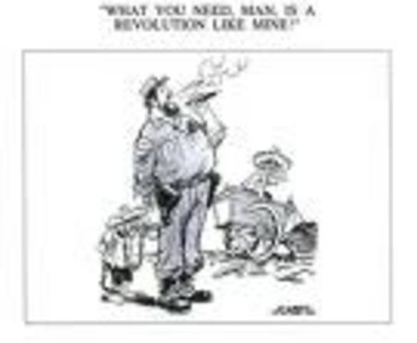 The first Pulitzer prize for cartooning