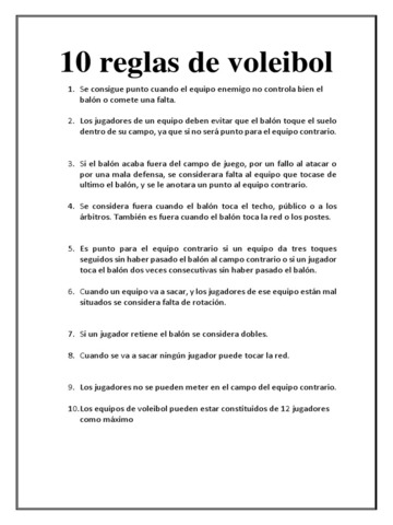 se crean las reglas del voleibol