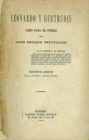 Leonardo y Gertrudis.