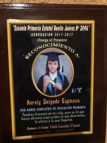 graduación de la primaria