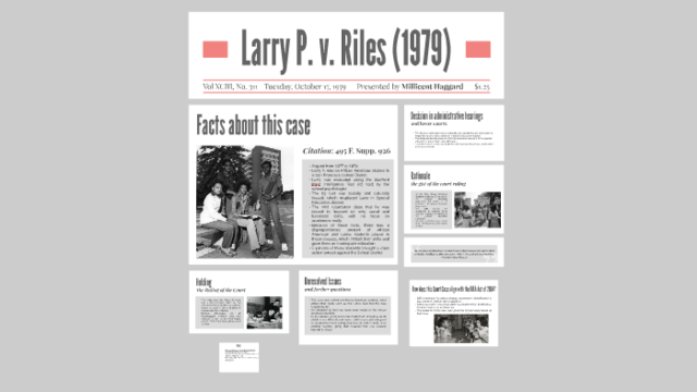 Larry P. v Riles