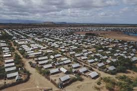 The lost boys reach the refugee camp at Kakuma.