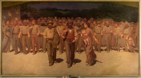 El Cuarto Estado-Giuseppe Pellizza da Volpedo