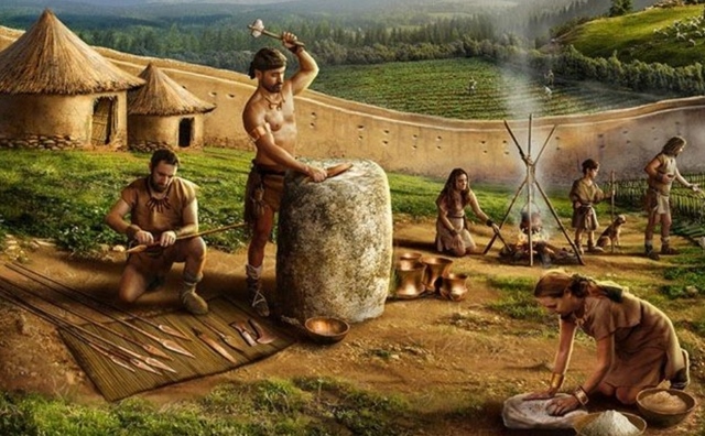 Edat dels metalls(escriptura)