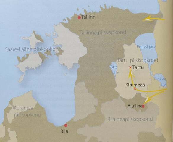 SÕJA ALGUS Venemaa rünnak 1558. aasta jaanuaris