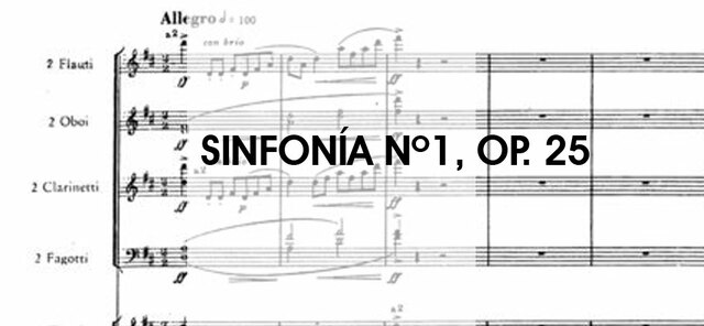 La seva primera sinfonía