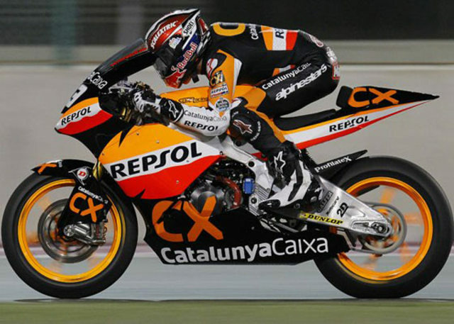 He ended 1st at Australia Moto2