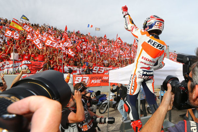 Marc Maquez won the World ChampionShip at MotoGP