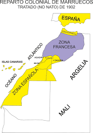 Protectorado de España y Francia sobre Marruecos (marzo)