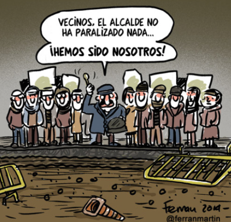 Suspensión definitiva de las obras