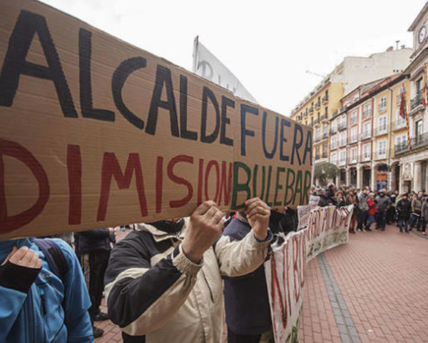 Anuncio de la paralización temporal de las obras