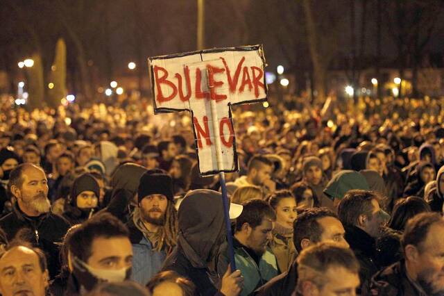 Primeras revueltas violentas en Gamonal