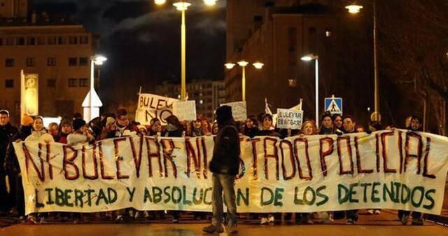 Protestas multitudinarias