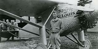 Lindbergh took his first flying lessons