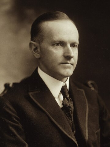Coolidge becomes president