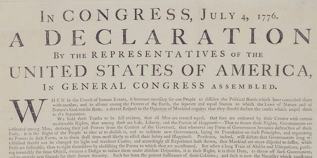 Declaration of Independence