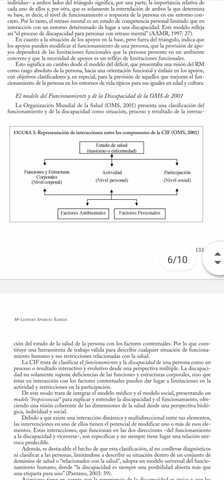El modelo de funcionamiento y de la discapacidad de la OMS