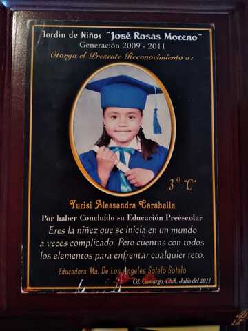 Graduación del jardín de niños