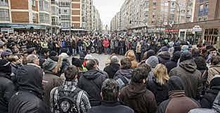 Sentadas y crisis política municipal en Burgos.