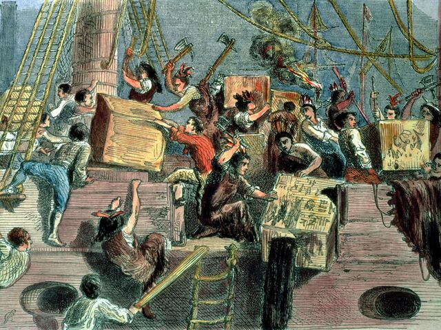 The Boston Tea Party