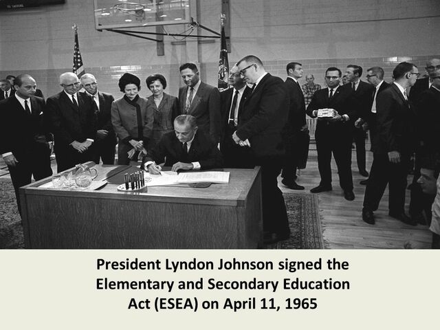 Elementary and Secondary Education Act (ESEA)