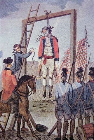 Execution Of Major John Andre