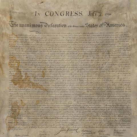declaration of independince