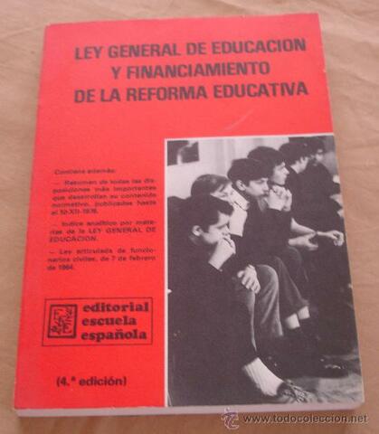 LEY GENERAL DE EDUCACIÓN