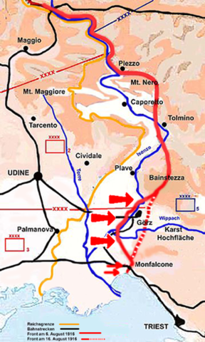 Quattro battaglie dell'Isonzo