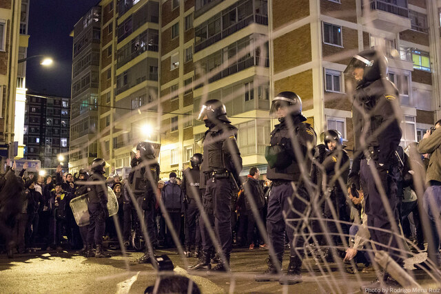 Los disturbios se repiten