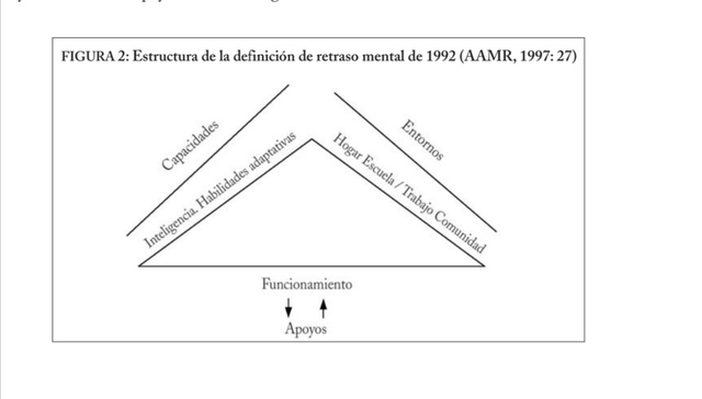 Modelo teórico del retraso mental de la AAMR (asociación americana para el retraso mental)