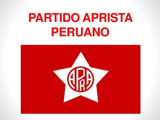 Se crea el APRA en el Perú.