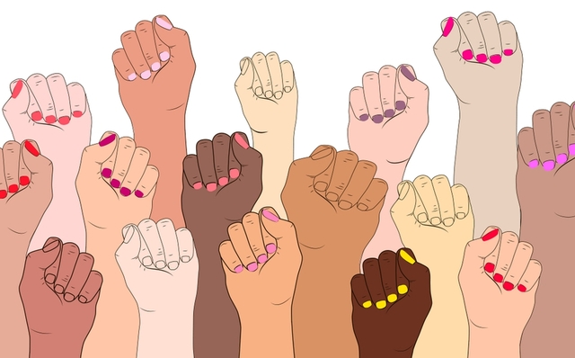 Marcha internacional por los derechos de la mujer