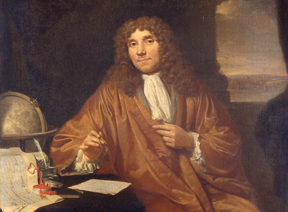 Leeuwenhoek descubre la vida microscópica