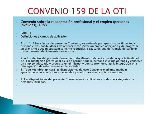 ORGANIZACIÓN MUNDIAL DEL TRABAJO (OIT)