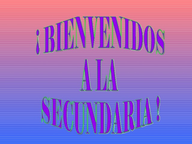 PRIMER AÑO DE SECUNDARIA