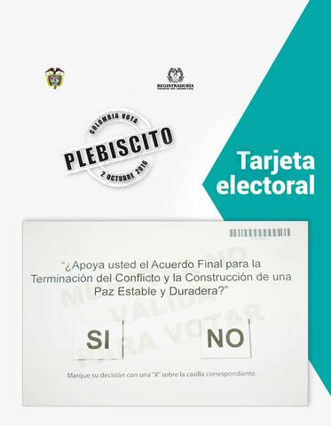 elecciones de plebiscito